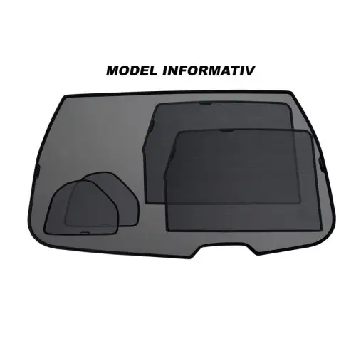 Set perdele auto ART Luxury pentru Ford Focus MK2 Break 2005–2010, LUX110 Bestseller