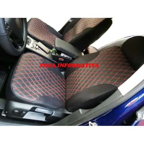 Huse scaun camion Mercedes Actros 2017+ 1+1, material romb premium Retur gratuit