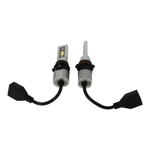 Reducere de preț Set becuri LED P13W CSP2121 4000 lm, 6000K, 12–24V, racire cu radiator (EV12)