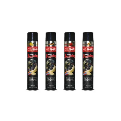 Retur ușor Spray siliconic pentru bord auto parfumat SEGA NANO, 750 ml, protectie UV