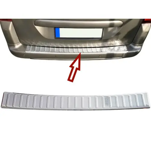 Popular Ornament crom prag portbagaj din inox 304 pentru Citroen Berlingo II B9 2008-2018