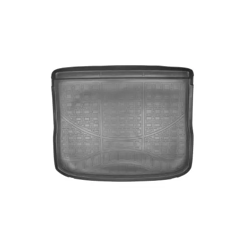Covor portbagaj tip tavita pentru VW Tiguan 2013-2016, negru, cu bordura (PB 6736/PBA1) Reducere de preț