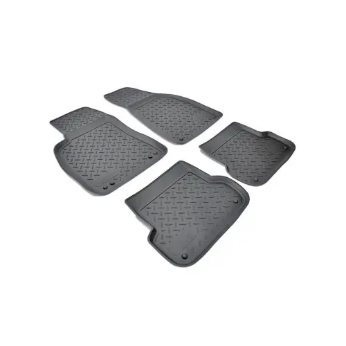 Set covorase cauciuc tip tavita pentru Audi A4 B6/B7 (2000–2008), negru Comandă acum