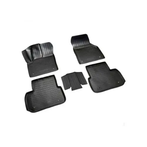 Covoare auto din cauciuc tip tavă pentru Land Rover Discovery Sport L550 (2014+) - 4 piese, negru Ieftin