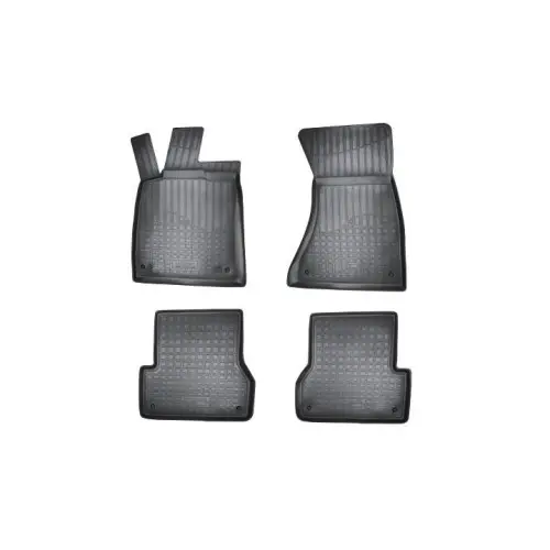 Set covorașe cauciuc tip tăviță pentru Audi A6 C7 / A7 (2011–2018), negru Preț redus