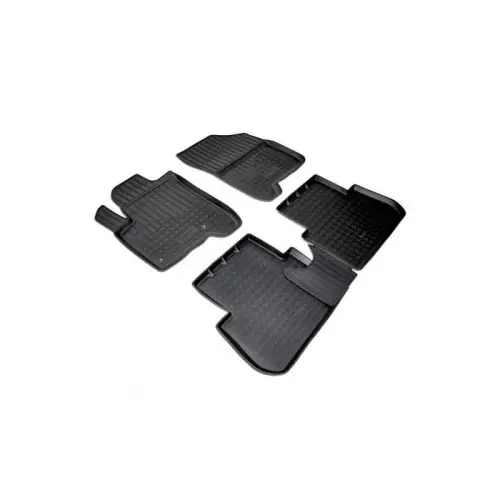 Cumpără online Covorașe auto din cauciuc tip tăviță pentru Citroen C3 II (2009–2016), set 4 bucăți