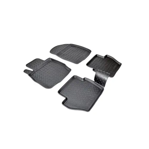 Bestseller Covorașe auto cauciuc tip tăviță pentru Ford Fiesta VII (2008–2017), set 4 buc