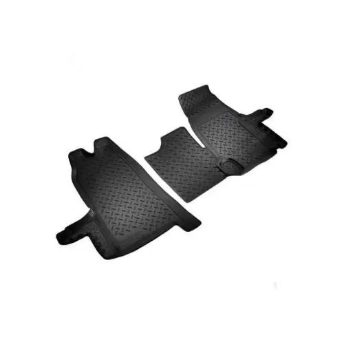 Disponibil imediat Covorașe cauciuc tip tăviță față pentru Ford Transit 2006-2014, set 2 buc