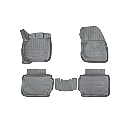 Covorase auto din cauciuc tip tavita pentru Ford Mondeo V 2015-2022, set 4 buc Cumpărături sigure