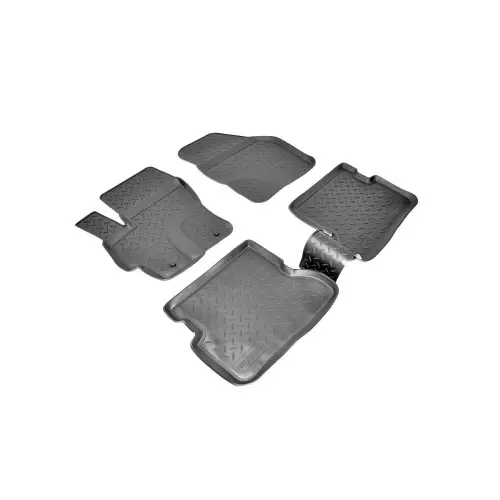 Set covorase cauciuc tip tavita pentru Mazda 3 (III) 2003–2012, negre Expediere rapidă