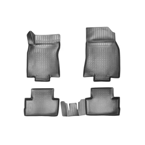 Cumpără acum Covorașe auto din cauciuc tip tăviță pentru Nissan Qashqai II (2014+) - set 4, negru