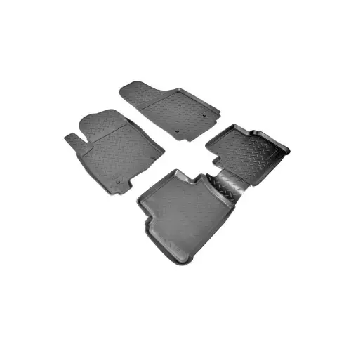 Retur gratuit Set covorase auto din cauciuc tip tavita pentru Opel Meriva A 2006-2010, 4 buc