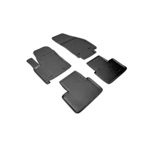 Set covorașe auto din cauciuc tip tăviță pentru Opel Meriva B (2010+) - negru, 4 buc Reducere specială