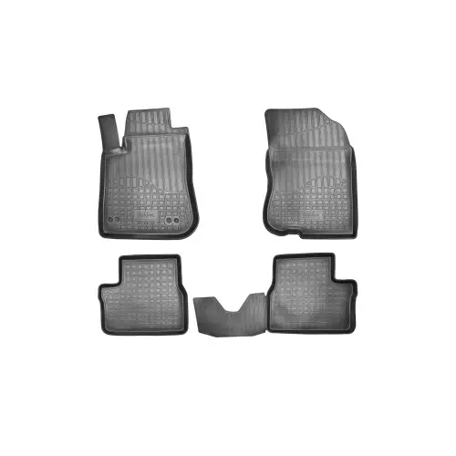 Set covorase auto cauciuc tip tavita pentru Peugeot 2008 I (2013–2019), 4 buc Chilipir