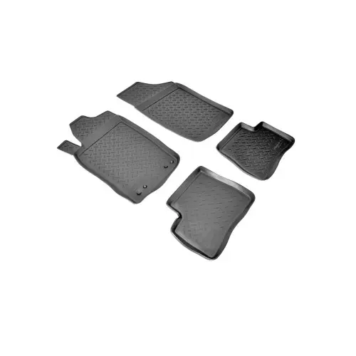 Covorașe auto cauciuc tip tăviță pentru Peugeot 206 (1998-2012), set 4 buc Reducere specială