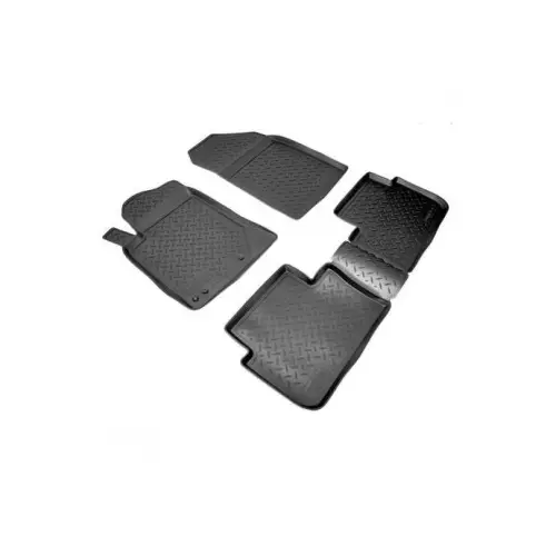 Set covorașe auto din cauciuc tip tăviță pentru Peugeot 407 (2004–2010), 4 buc Lichidare de stoc