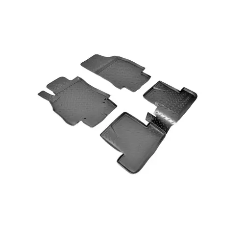 Set covorase auto cauciuc tip tavita pentru Renault Megane III 2008-2016, negru Transport gratuit