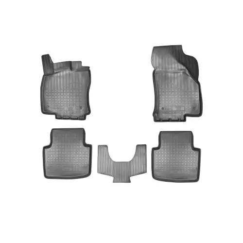 Preț redus Covorașe cauciuc tip tăviță pentru Skoda Superb III 2015–2023, set 4 buc (Negru)