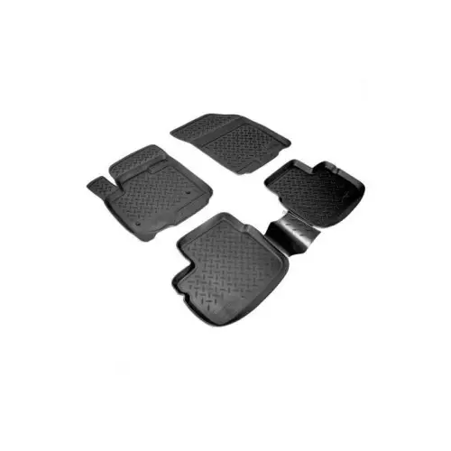 Premium Covoare auto cauciuc tip tavita pentru Suzuki SX4 I (2006–2013), set 4 buc