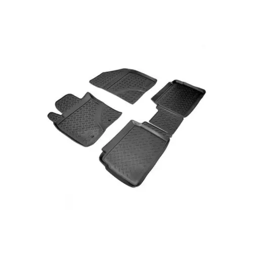 Covorașe auto cauciuc tip tăviță pentru Toyota Avensis III (2009–2018), set 4 buc Expediere rapidă