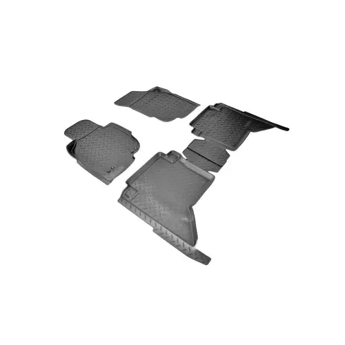 Covorașe auto cauciuc tip tăviță pentru Toyota Hilux 2012-2015, set 4 buc Preț mic