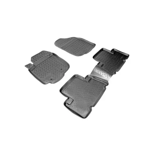 Set covorașe auto cauciuc tip tăviță pentru Toyota RAV4 2005-2013, negru (4 buc) Ofertă limitată
