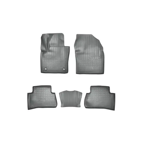 Set covorase auto cauciuc tip tavita pentru Toyota C-HR 2016+ (4 buc), negru Doar azi