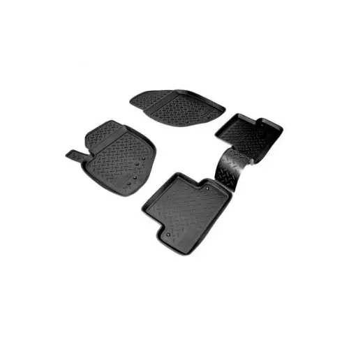 Popular Covorașe auto din cauciuc tip tăviță pentru Volvo S60 2000-2009 și V70 2000-2007, set 4