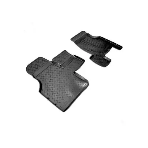Covorașe cauciuc tip tăviță față pentru Volkswagen Transporter T4 1995–2004 (set 2 buc) Reducere specială