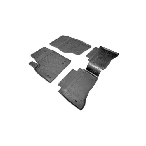 Covorașe auto din cauciuc tip tăviță pentru Porsche Cayenne I 2002-2010, set 4 buc Cel mai vândut