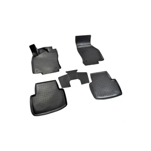 Covorașe auto din cauciuc tip tăviță pentru Volkswagen Passat B8 2015–2023, negre Noutate