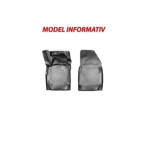 Retur gratuit Covoare cauciuc tip tavita pentru randul 2 VW T6 Caravelle 2015+ (set 2) 3D 62080/A20