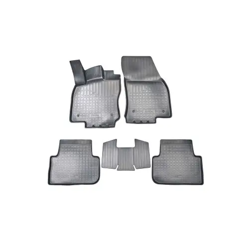 Expediere rapidă Set covorașe cauciuc tip tăviță pentru Volkswagen Tiguan II (2016+) – 4 buc, negru