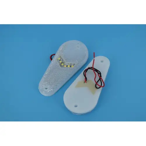 Lampă laterală LED albă 12–24V pentru gabarit, 11 x 5 x 1 cm (L1031203) Calitate înaltă