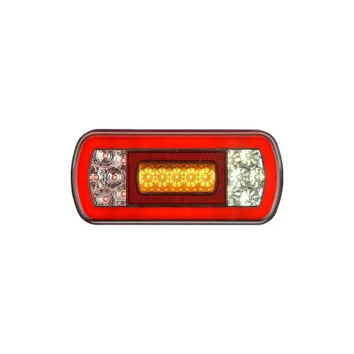 Ieftin Lampă stop remorcă SMD 12V cu semnalizare, poziții, frână și marșarier (Cod 201706)
