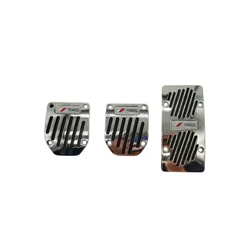Set ornamente pedale auto universale antiderapante, transmisie manuala (3 piese) Ieftin