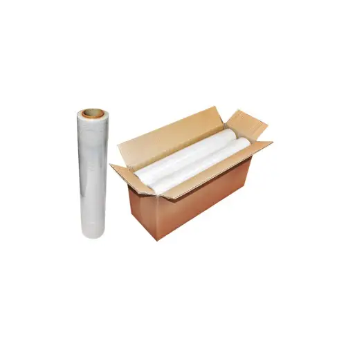 Folie stretch manuală transparentă 1,65 kg, 50 cm x 120 m, 23 microni (DISEP56) Livrare gratuită