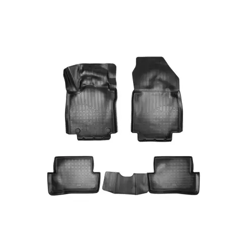 Discount Covoare auto cauciuc tip tavita pentru Renault Clio IV (2012-2019), set 4 buc