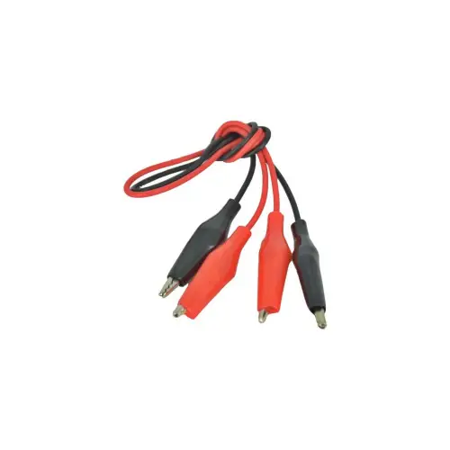 Promoție Set clești crocodil izolați 4 bucăți, 35 cm, pentru conexiuni electrice (W12409)