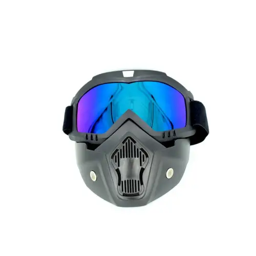 Preț redus Masca ochelari pentru moto/ATV 12015-1 cu lentila oglinda, protectie off-road