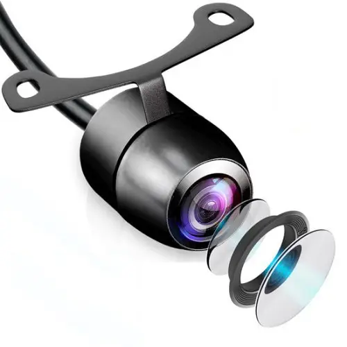 Cameră marșarier HD 2în1 PAL 12V cu traiectorie dinamică, cablaj + freză 20 mm Vezi acum