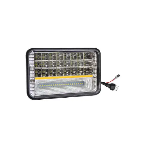 Proiector LED DRL 45W cu 2 faze, 12/24V, lumina alba 6000K (GD54545NC) Ultima șansă