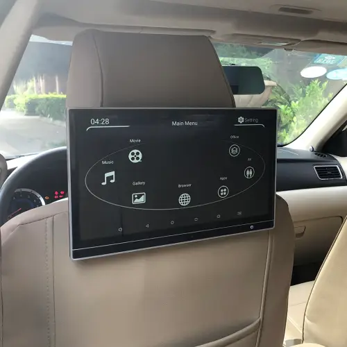 Tetieră auto cu Android 9, ecran IPS 13.6” touch, GPS și Mirror Link (1368AMBI) Mai ieftin