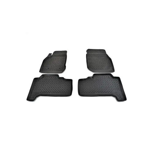 Set covoare cauciuc tip tavita pentru Lexus LX470 1998-2007, negru, 4 piese Discount