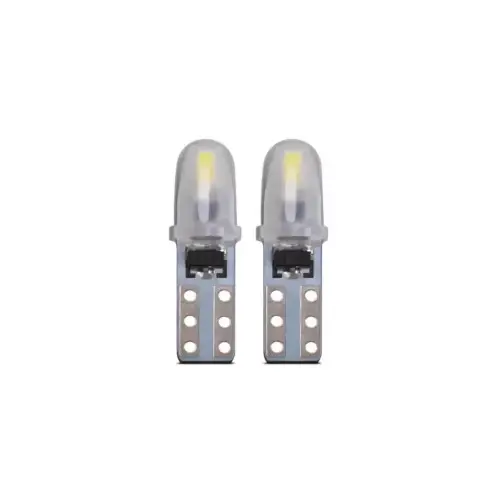 Set 2 becuri LED T5 24V CANBUS nonpolar, 2xSMD 3014 (Alb/Albastru/Rosu) Comandă acum