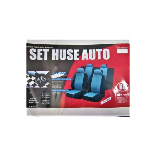 Bestseller Set huse scaune auto premium pentru Dacia Duster 2018-2022, 9 piese