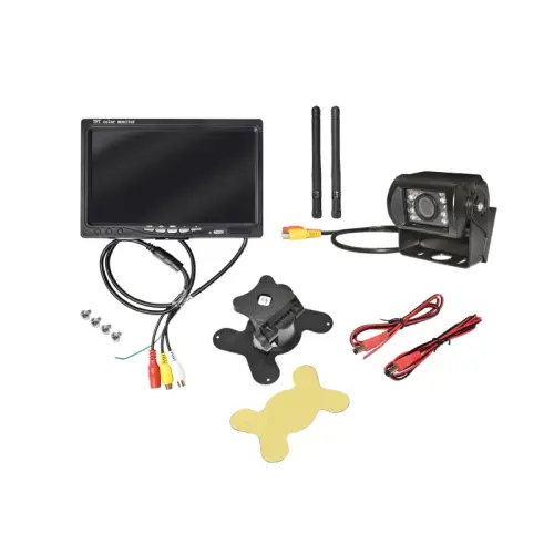 Vezi acum Cameră marșarier wireless cu monitor 7 inch, 12V, IP67 – DISCN97