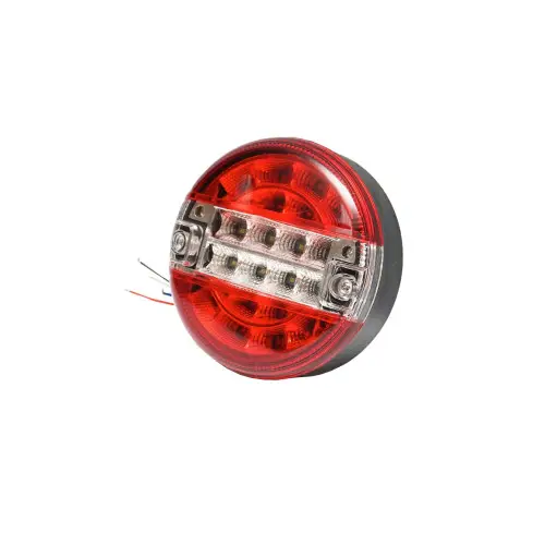 Cel mai vândut Lampă spate LED rotundă 125 mm 12/24V pentru camion și remorcă Breckner