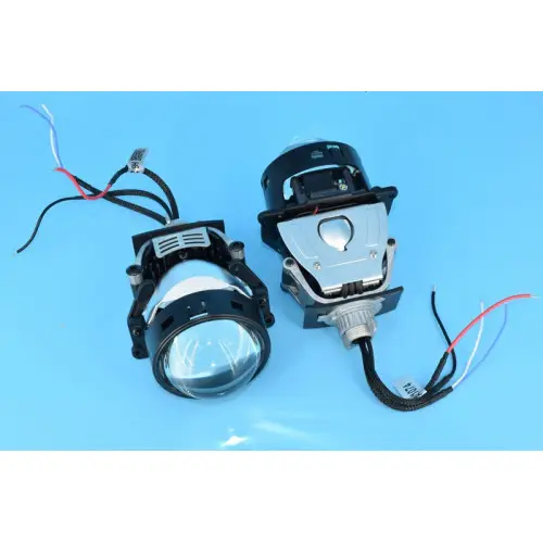 Set lupe LED pentru far 12V, 2 faze 43/55W, 5500K, diametru 3 inch (H8Bi-LED) Reducere