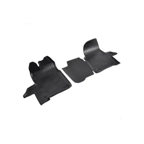 Covoare auto din cauciuc tip tavita pentru Ford Transit VIII (2014-2024), set 2, negru Bestseller